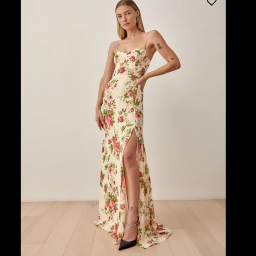 Gorgeous floral Reformation Melita dress